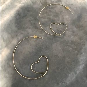 Park Lane Heart Hoop Earrings - Brand New!!